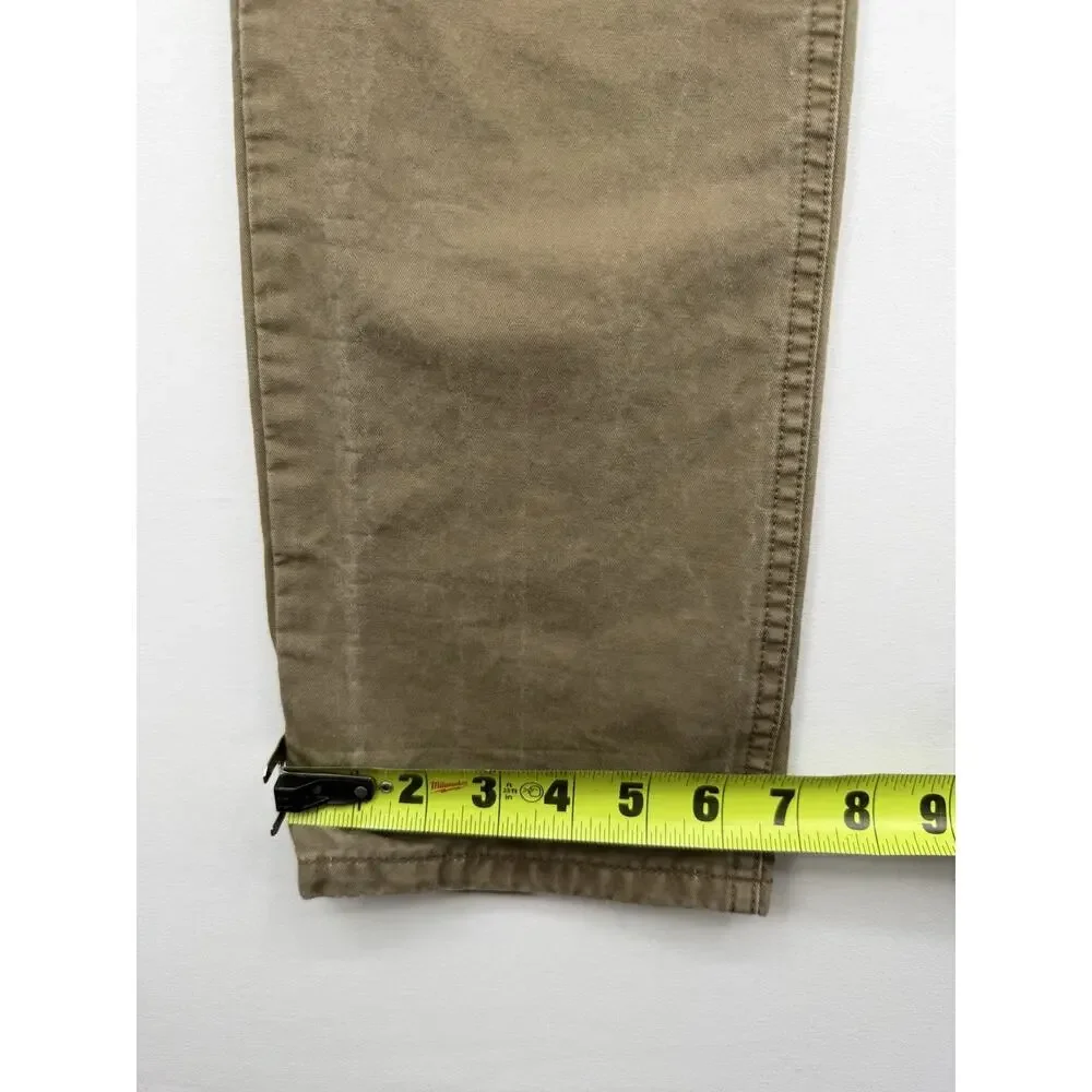 Levi’s 514 Straight Leg Mens White Tab Khaki Pants Size 32x30